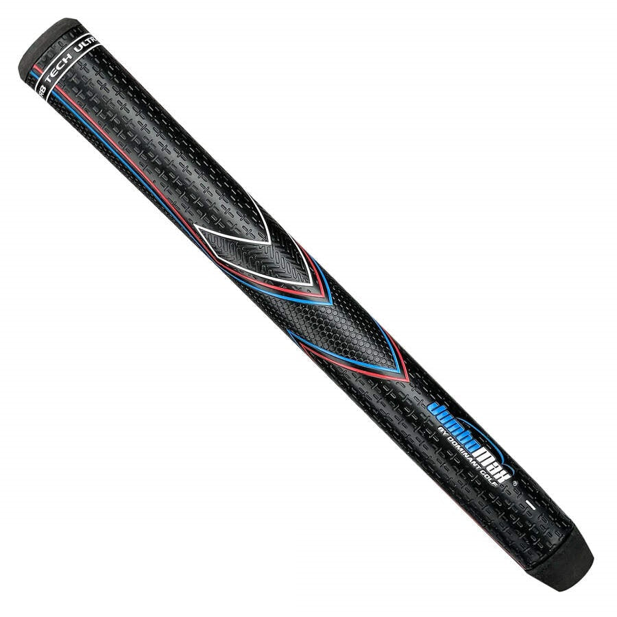 JumboMax STR8 Tech UltraLite Swing Grip - Red/White/Blue